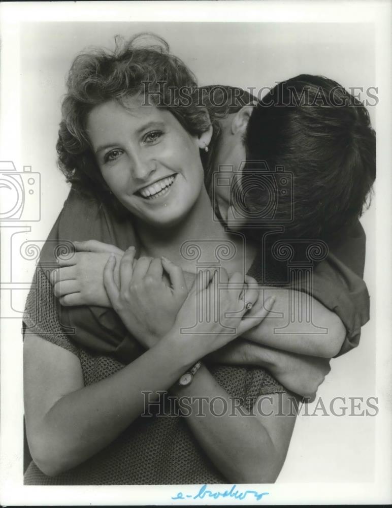 1984 Press Photo Liz Callaway &amp; Todd Graff in Baby - cvp07560 - Historic Images