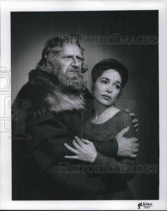 1966 Press Photo Emery Battis & Norma Joseph - cvp05058 - Historic Images