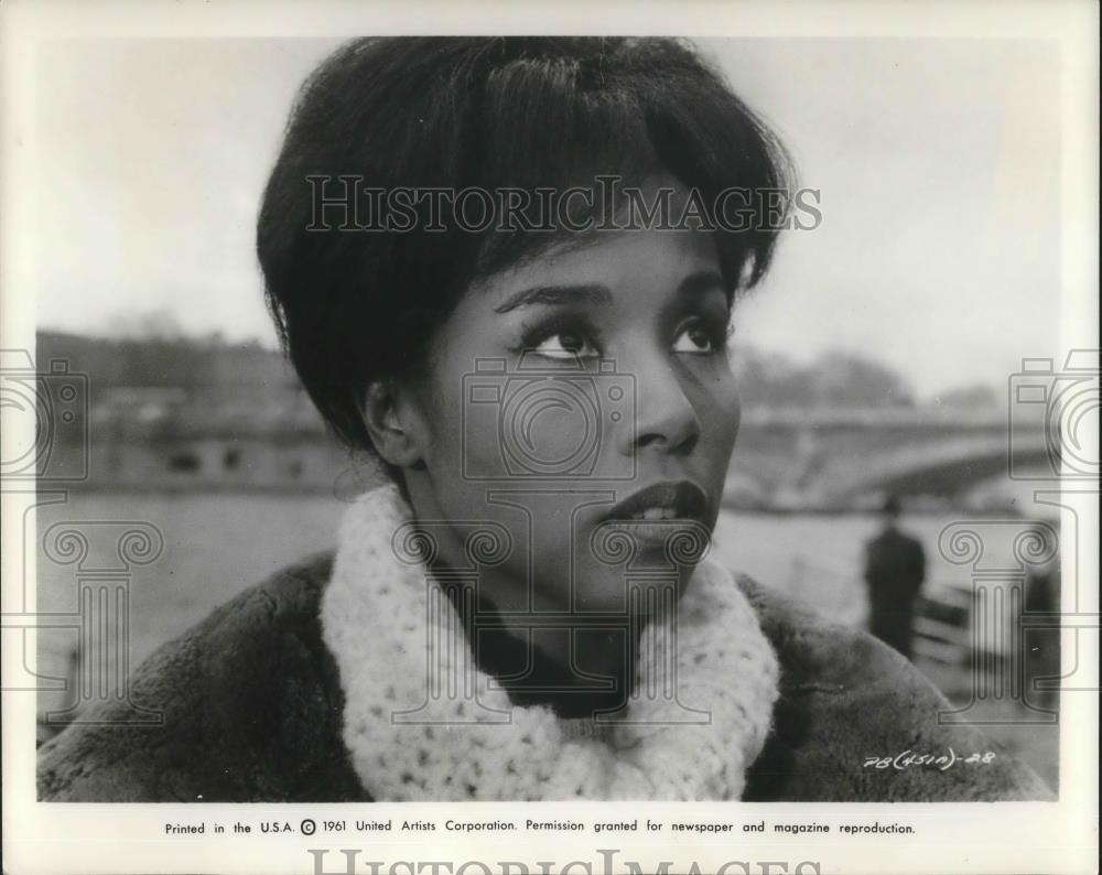 1962 Press Photo Diahann Carroll in No Strings - cvp07750 - Historic Images