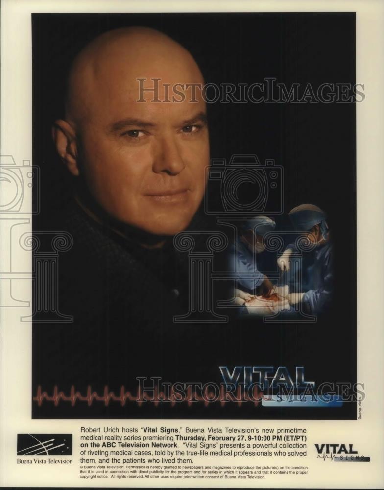 1997 Press Photo Robert Urich in Vital Signs - cvp10624 - Historic Images