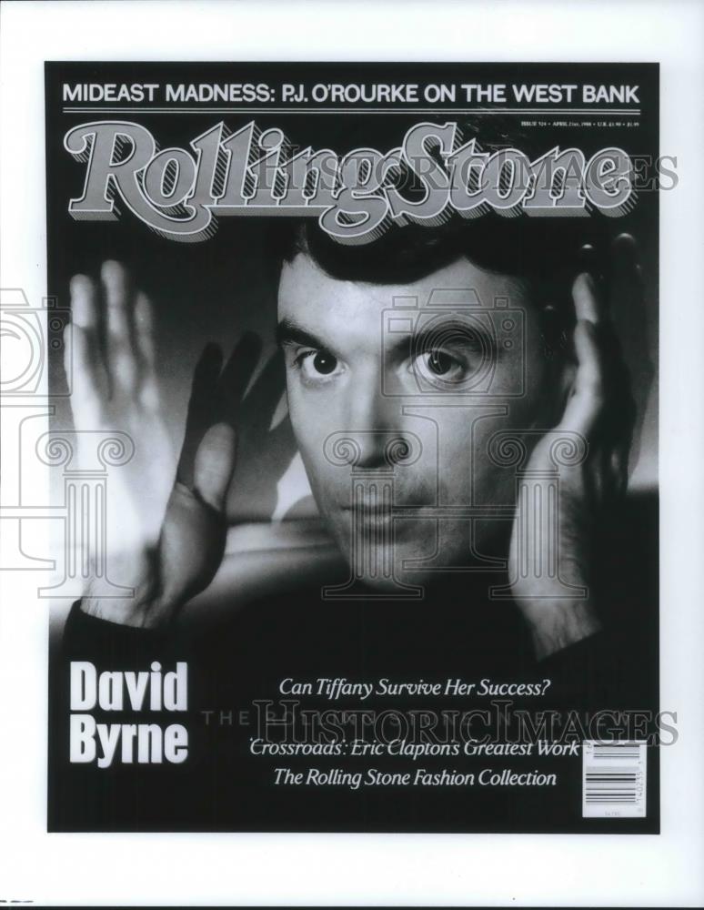 1991 Press Photo David Byrne Musician - cvp08400 - Historic Images