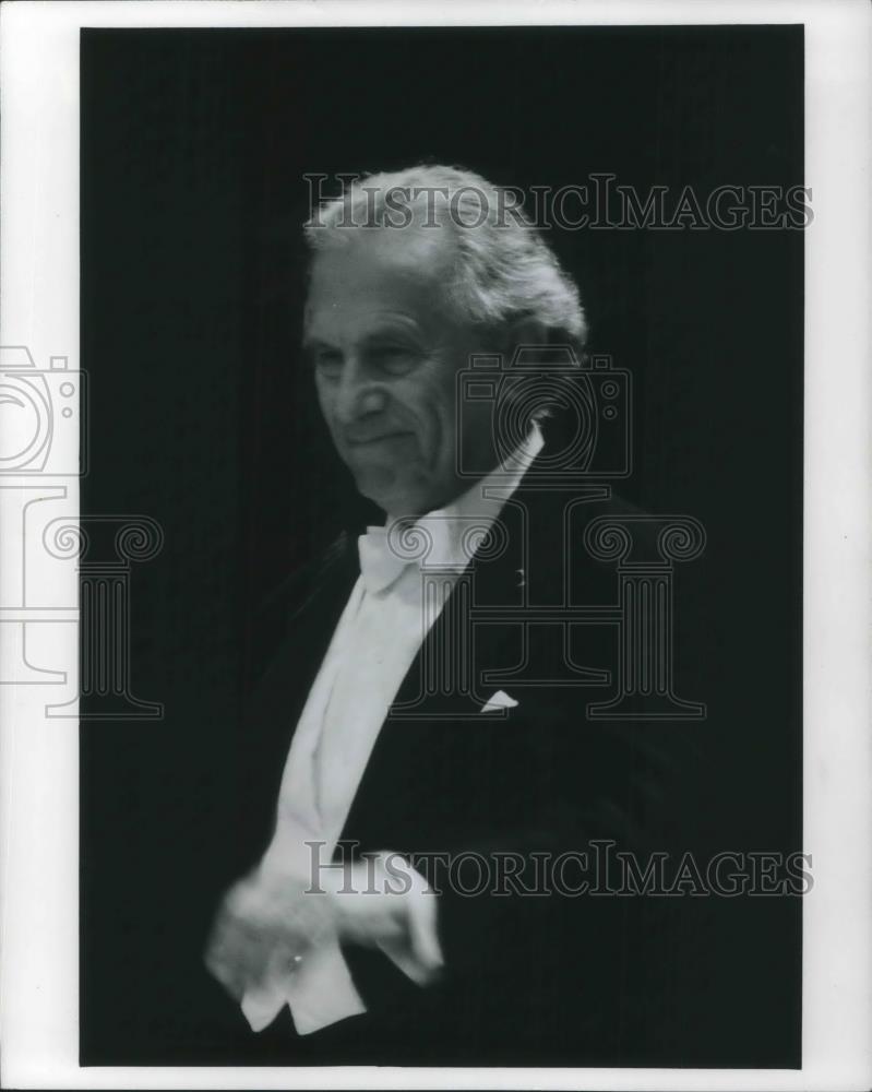 1980 Press Photo Antal Dorati Music Director Detroit Symphony Orchestra - Historic Images