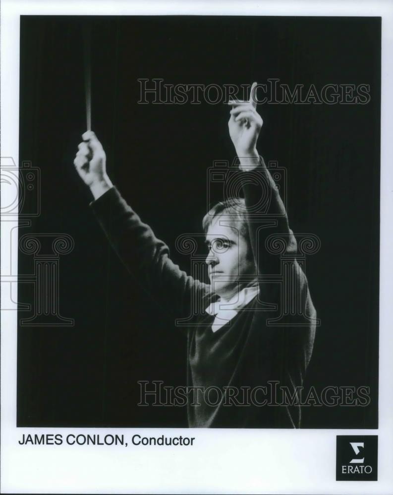 1990 Press Photo James Conlon Conductor - cvp07133 - Historic Images