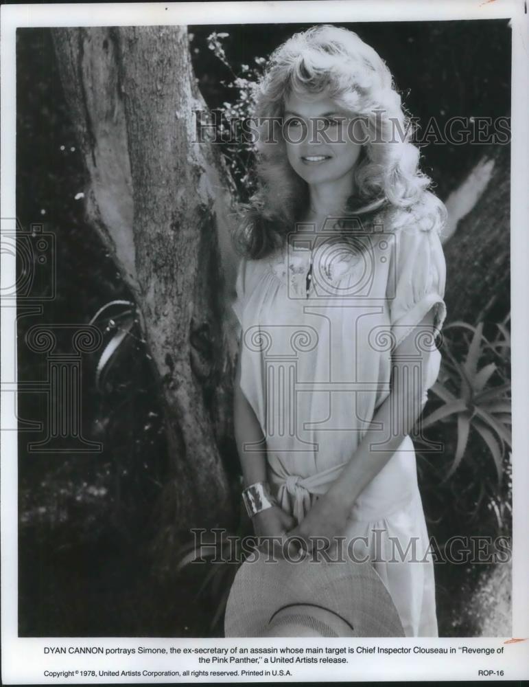 1978 Press Photo Dyan Cannon in Revenge of the Pink Panther - cvp07372 - Historic Images