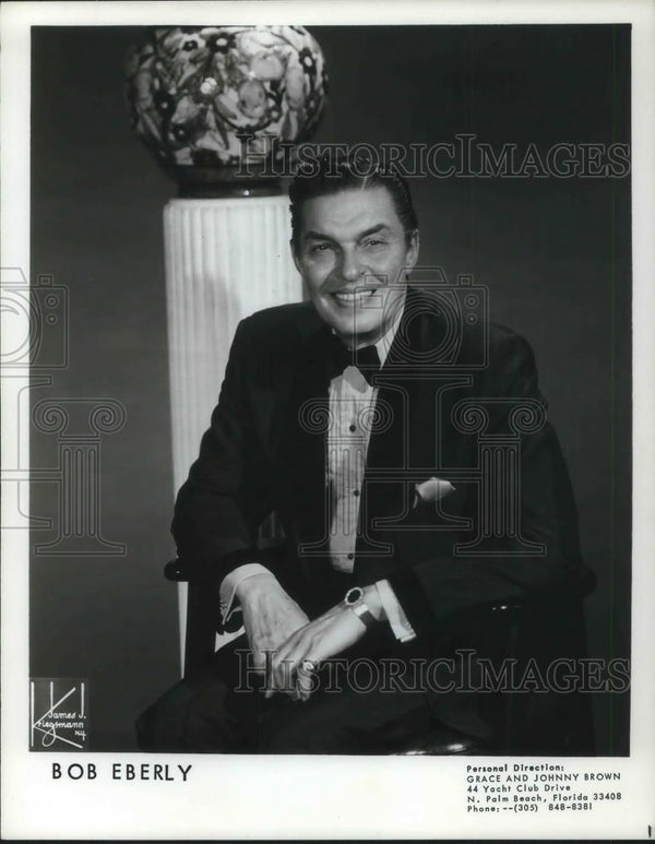 1972 Press Photo Bob Eberly - cvp04857 - Historic Images