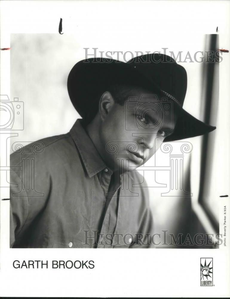 1993 Press Photo Garth Brooks Country Music Singer Songwriter - cvp05465 - Historic Images