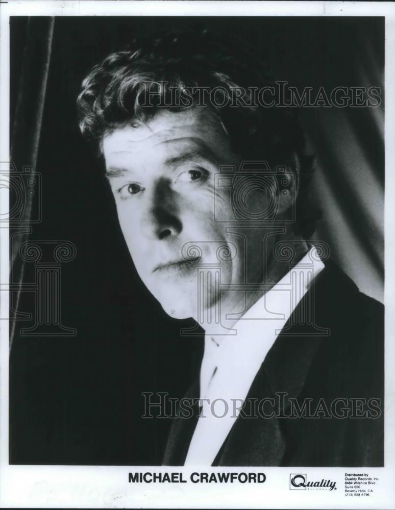 1991 Press Photo Michael Crawford Singer Actor - cvp01488 - Historic Images