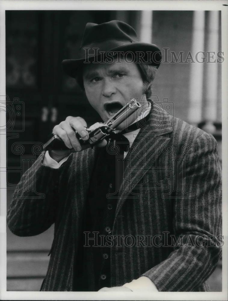 1979 Press Photo Bill McKinney in Young Maverick - cvp19897 - Historic Images