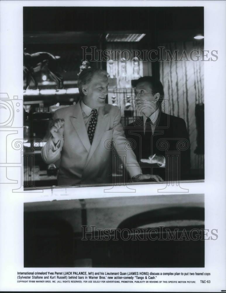 1991 Press Photo Jack Planace and James Hong in Tango &amp; Cash - cvp11392 - Historic Images