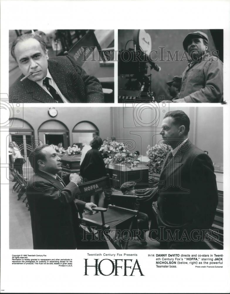 1992 Press Photo Danny DeVito in Hoffa - cvp10820 - Historic Images