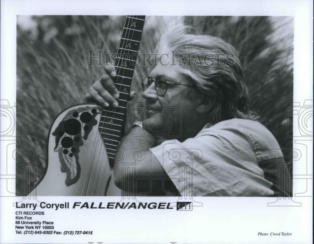 1993 Press Photo Larry Coryell Jazz Fusion Guitarist - cvp01947 - Historic Images