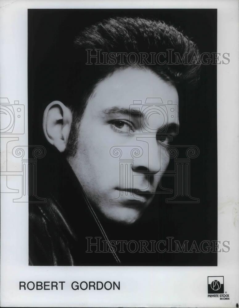 1984 Press Photo Robert Gordon Rockabilly Country Music Singer Musician - Historic Images