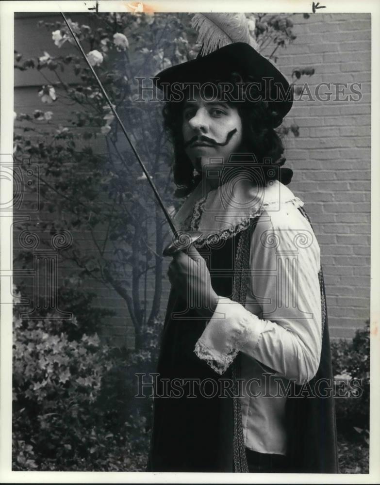 1980 Press Photo Ralph Gunderman Actor and Voice Actors - cvp17645 - Historic Images