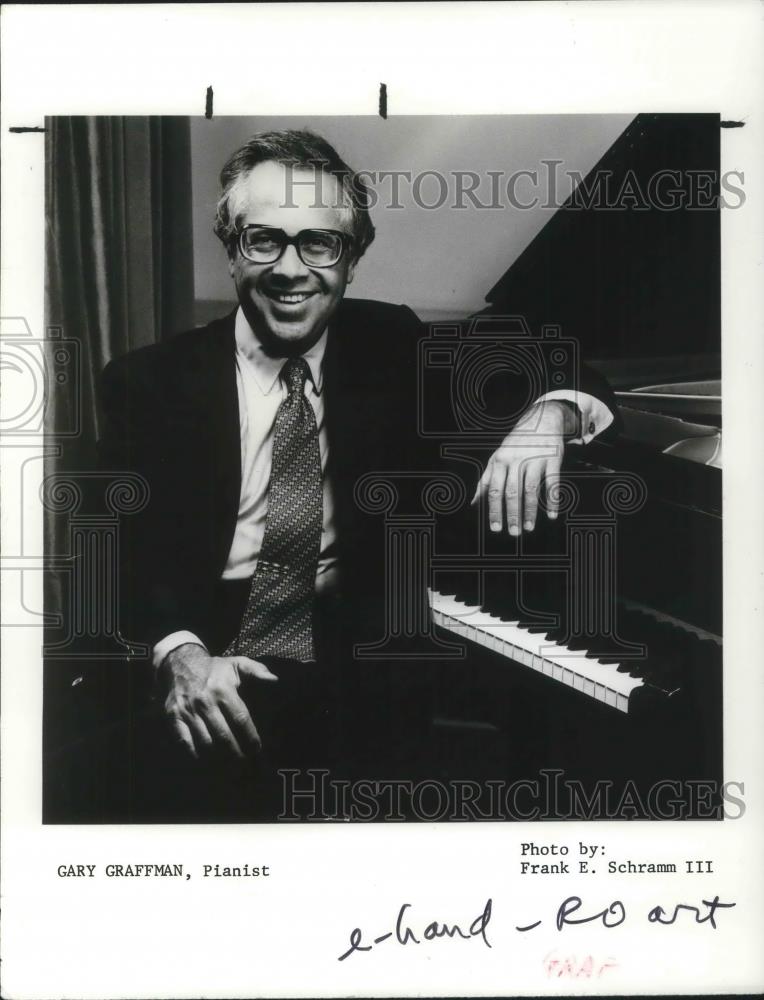 1980 Press Photo Gary Graffman Pianist - cvp13317 - Historic Images