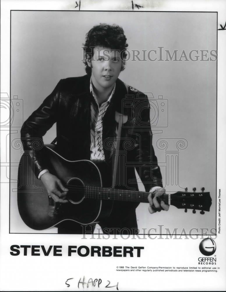 1988 Press Photo Steve Forbert - cvp15341 - Historic Images