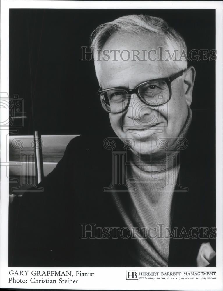 1996 Press Photo Gary Graffman Pianist - cvp13319 - Historic Images