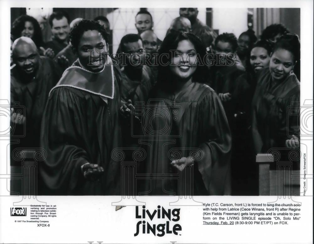 1997 Press Photo TV Program Living Single - cvp18574 - Historic Images