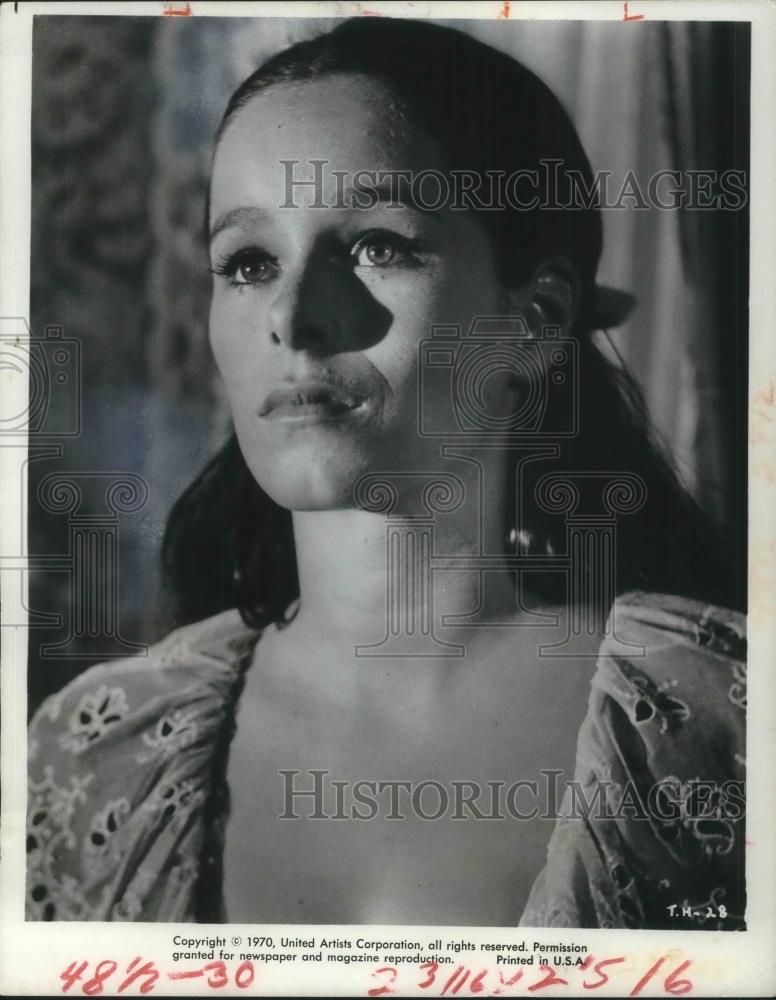 1970 Press Photo Geraldine Chaplin in The Hawaiians - cvp05614 - Historic Images
