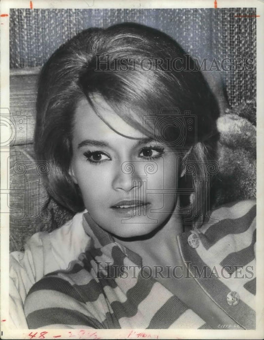 1971 Press Photo Angie Dickenson Actress - cvp04219 - Historic Images