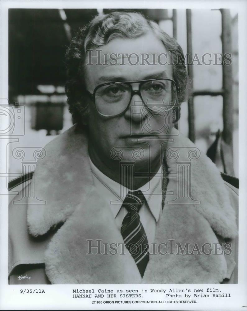 1989 Press Photo Michael Caine stars in Hannah and Her Sisters - cvp09738 - Historic Images