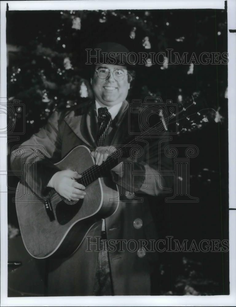 1990 Press Photo Alex Bevan Guitarist Singer Songwriter Poet Radio Personality - Historic Images