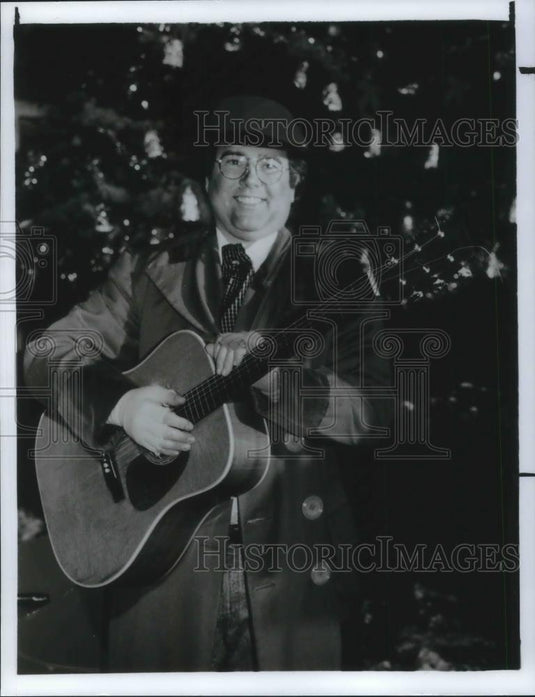 1990 Press Photo Alex Bevan Guitarist Singer Songwriter Poet Radio Personality - Historic Images