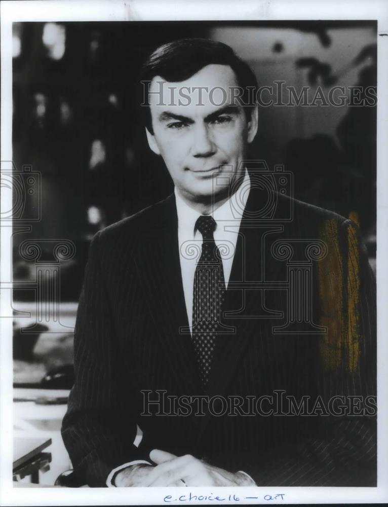 1990 Press Photo Sam Donaldson ABC Newsman on Sam Donaldson at Large - cvp03655 - Historic Images