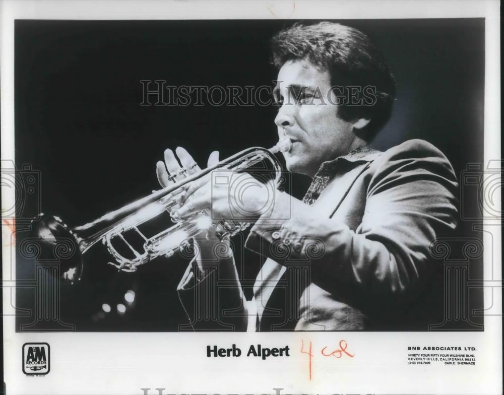 1975 Press Photo Herb Alpert - cvp08142 - Historic Images