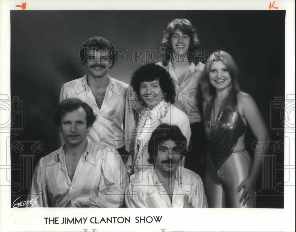 1980 Press Photo The Jimmy Clanton Show Swamp Pop R&B Singer - cvp07714 - Historic Images