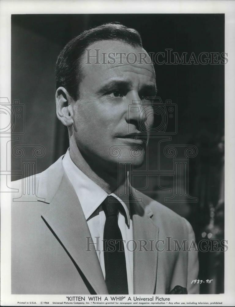 1965 Press Photo Richard Anderson in Kitten with a Whip - cvp08715 - Historic Images