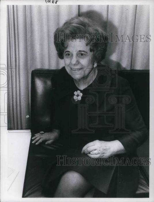 1968 Press Photo Dorothy Fieldheim - cvp17699 - Historic Images