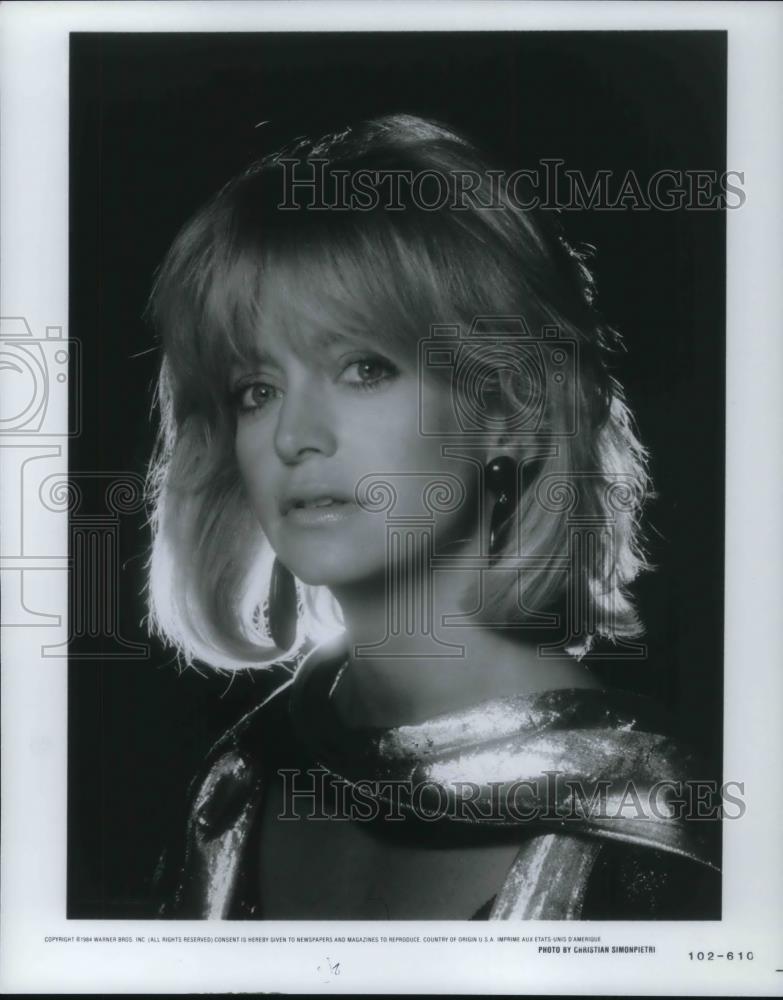 1985 Press Photo Goldie Hawn stars in Protocol movie film - cvp16122 - Historic Images