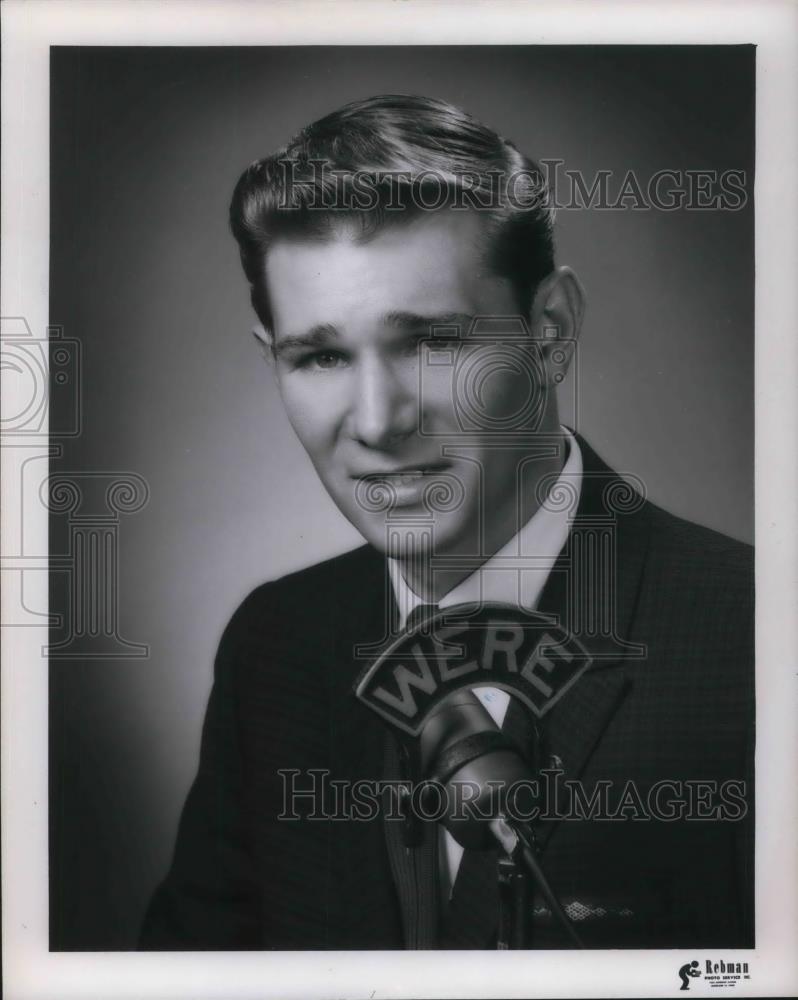 1959 Press Photo Jeff Baxter on WERE - cvp18956 - Historic Images