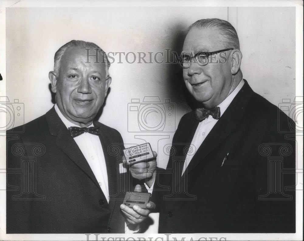 1961 Press Photo William Duggan Former Cleveland Baseball Federation President - Historic Images