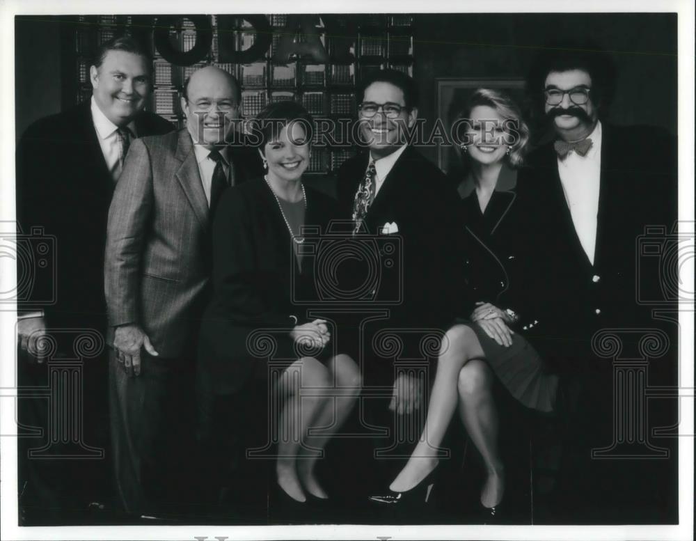 1991 Press Photo Today Show Celebrates 40th Anniversary Willard Scott - Historic Images