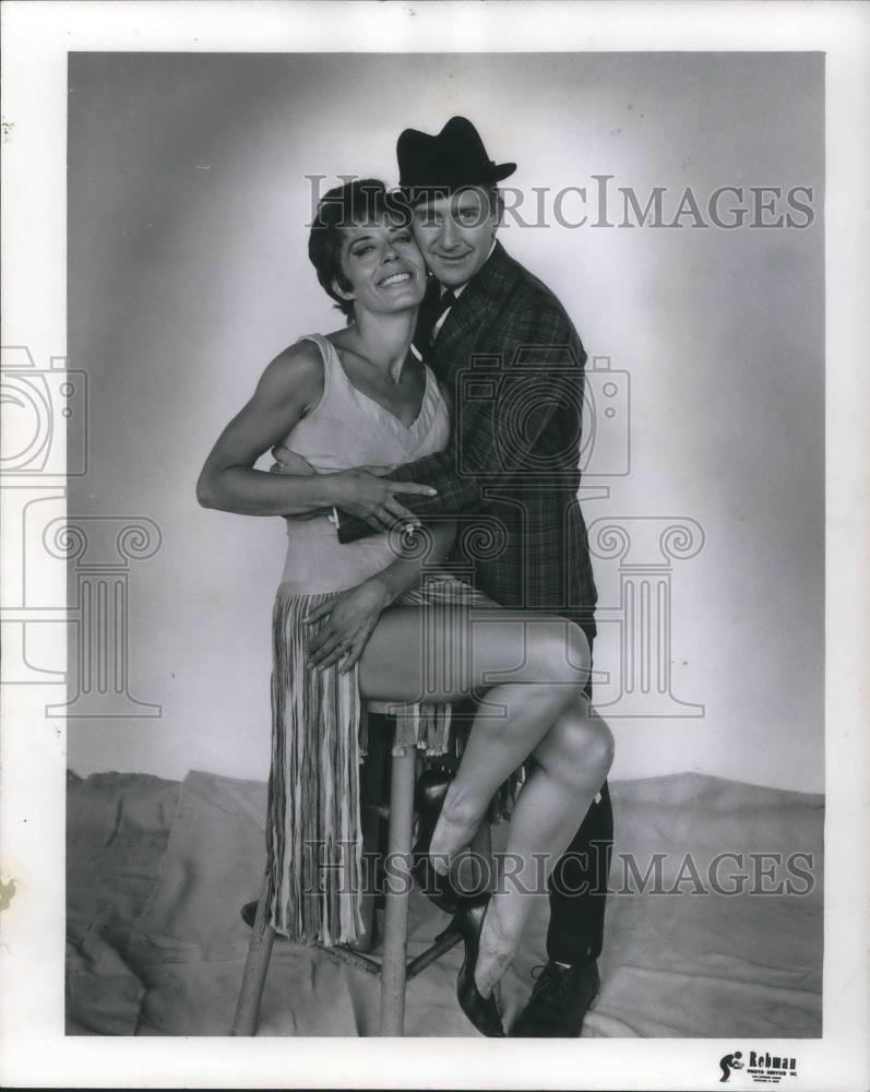 1962 Press Photo Susan Cansino and Don Driver in Bye Bye Birdie - cvp05155 - Historic Images