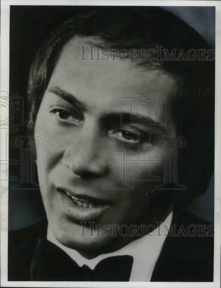 1973 Press Photo Singer Composer Paul Anka - cvp14780 - Historic Images