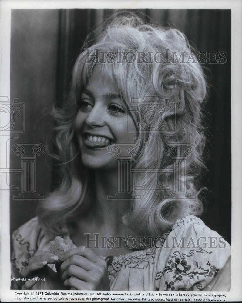 1972 Press Photo Goldie Hawn Actress - cvp16105 - Historic Images