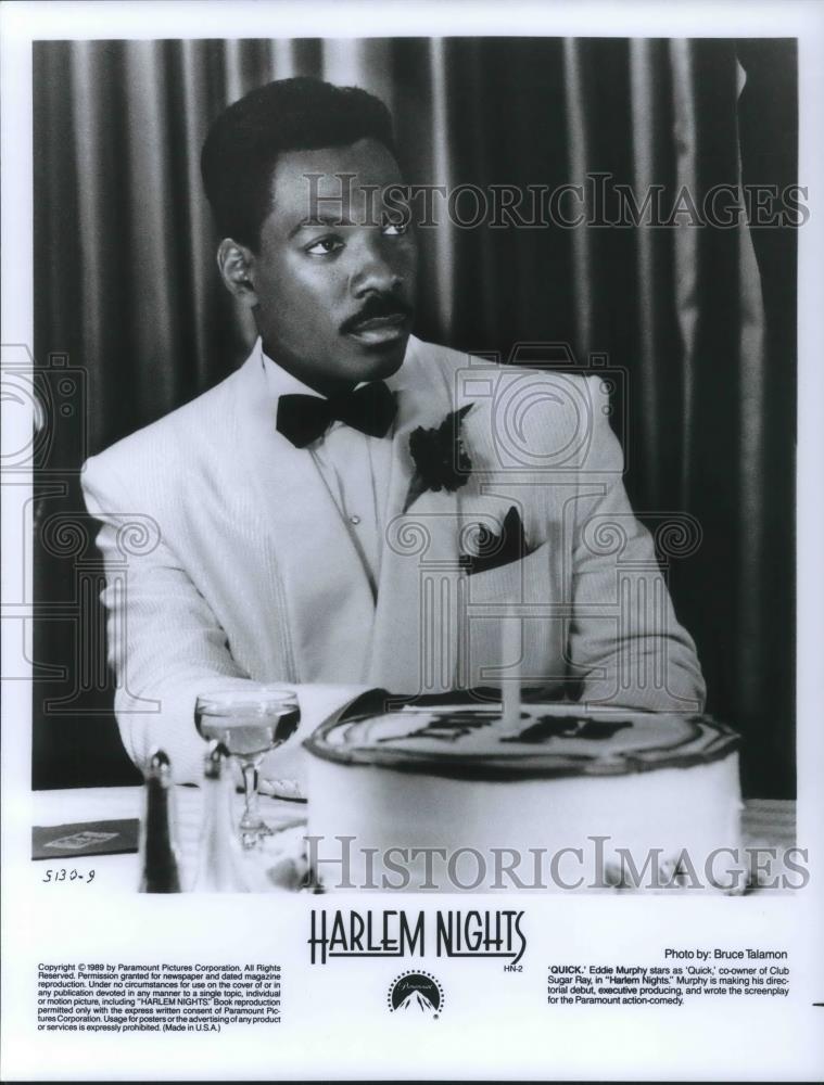 1990 Press Photo Eddie Murphy stars in Harlem Nights - cvp08792 - Historic Images