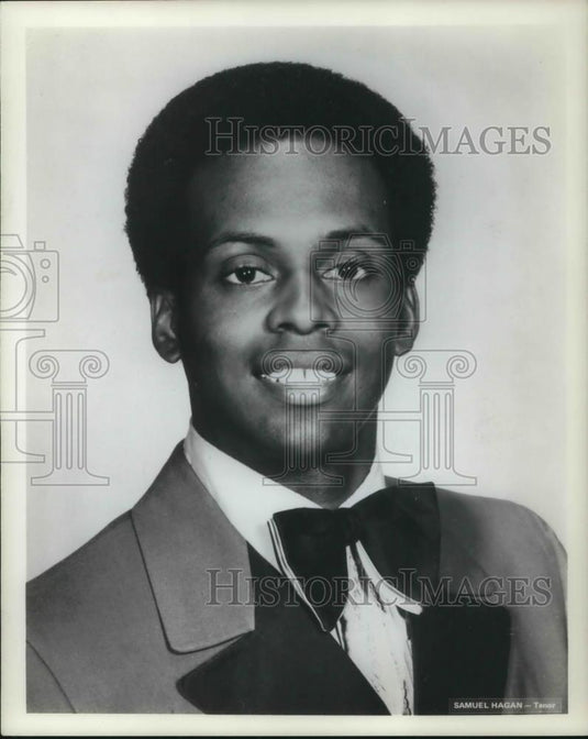 1975 Press Photo Samuel Hagan - cvp17523 - Historic Images
