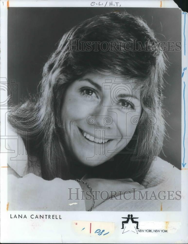 1977 Press Photo Lana Cantrell Pop Rock Singer - cvp07289 - Historic Images