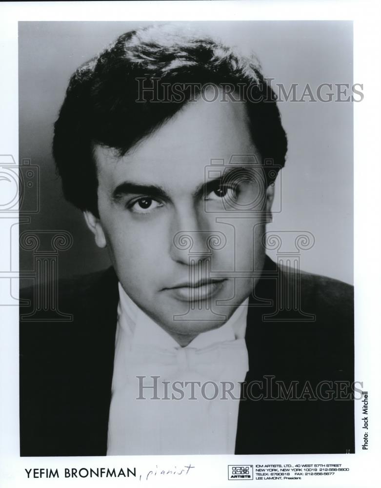 1997 Press Photo Yefim Bronfman Pianist - cvp00490 - Historic Images