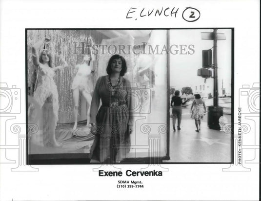 1995 Press Photo Exene Cervenka - cvp08240 - Historic Images