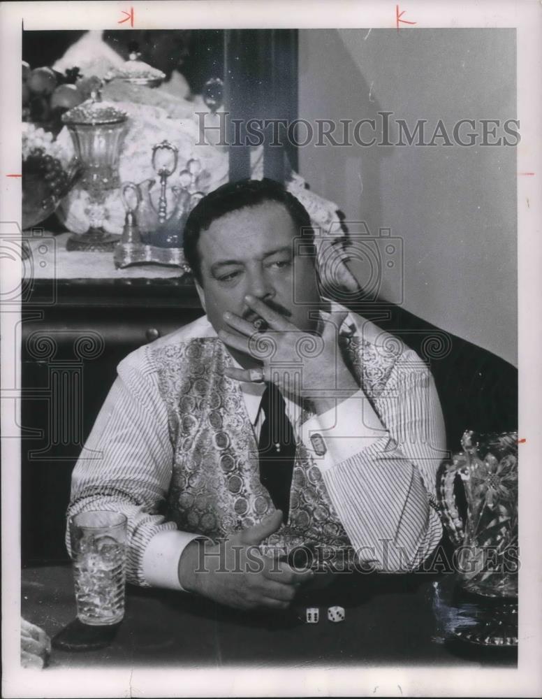 1962 Press Photo Jackie Gleason stars in Papa&#39;s Delicate Condition movie film - Historic Images
