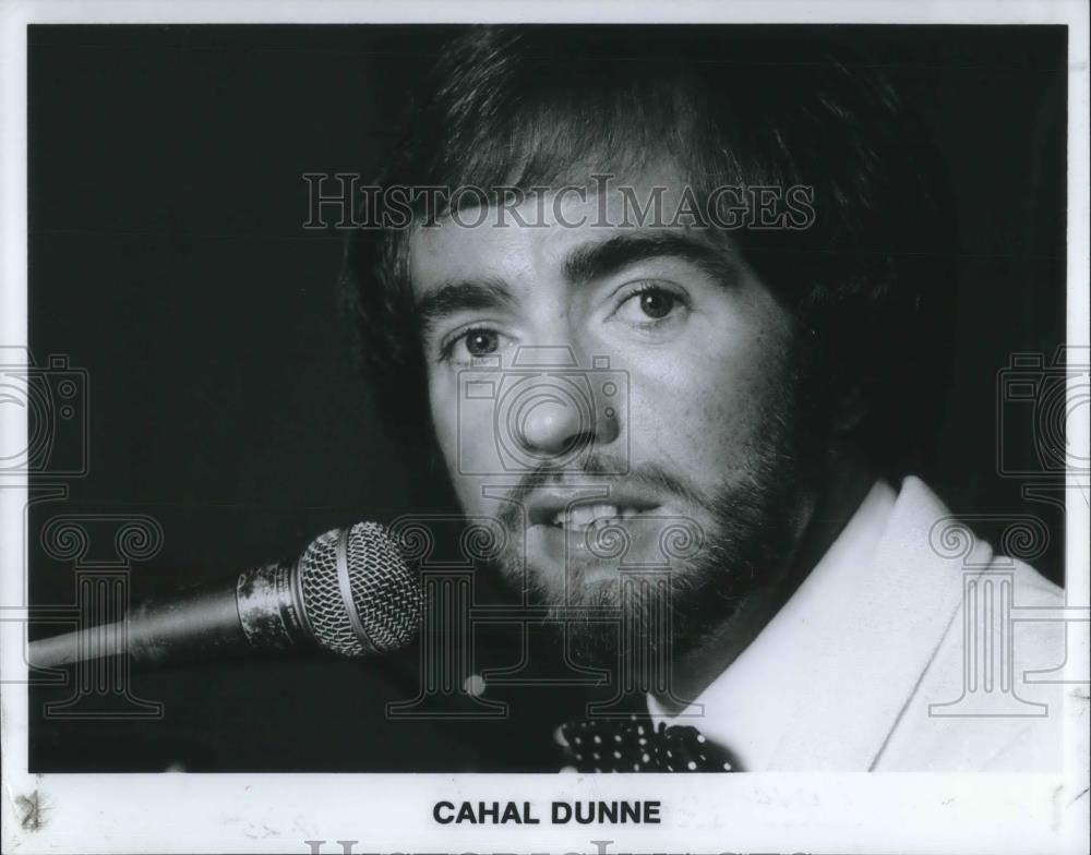 1985 Press Photo Cahal Dunne Irish Pop Rock Singer - cvp02948 - Historic Images