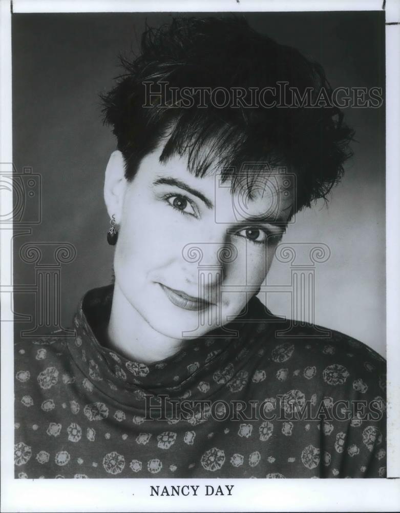 1991 Press Photo Nancy Day Singer Songwriter Musician Poet - cvp04639 - Historic Images