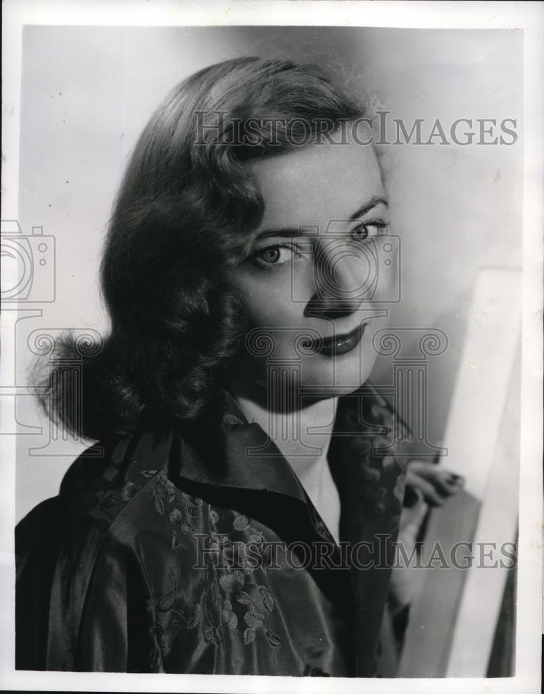 1950 Press Photo Jacqueline Billingsley in Just Plain Bill - cvp00990 - Historic Images
