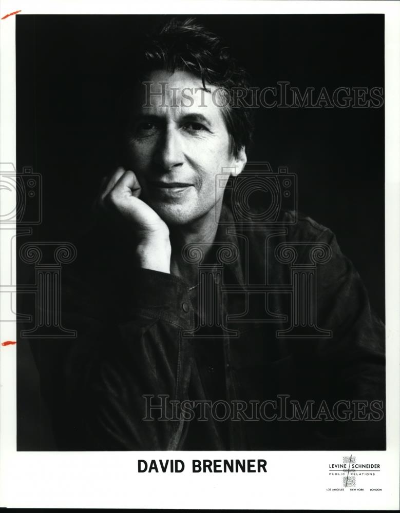 1993 Press Photo David Brenner Stand-Up Comedian Actor Author - cvp00300 - Historic Images