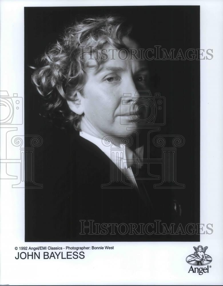 1992 Press Photo John Bayless Pianist - cvp05231 - Historic Images