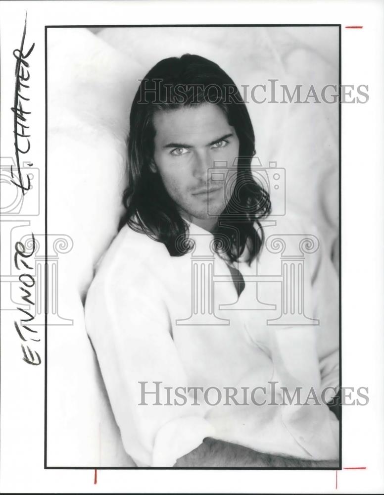 1995 Press Photo Chris Douglas O.S.T. Electronic Musician Songwriter Composer - Historic Images